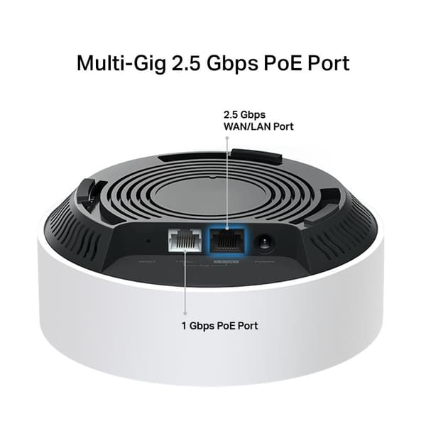 TP-Link Deco X50-PoE Wi-Fi 6 AX3000 Mesh-system med PoE (2-pak)