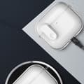 Miniatyrbilde 5 av 10: For AirPods 4 øretelefonveske Snap Switch Ice Crystal Clear Case - Gjennomsiktig