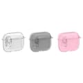 Miniatyrbilde 2 av 10: For AirPods 4 øretelefonveske Snap Switch Ice Crystal Clear Case - Gjennomsiktig