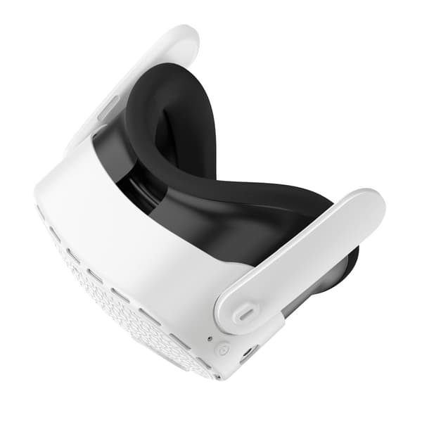 For Meta Quest 3S Beskyttelsesveske VR Hodesett Silikondeksel - Hvit