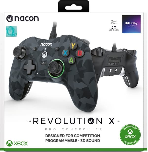 Nacon Revolution X Pro Controller, Urban Camo, Xbox Series S/X / PC