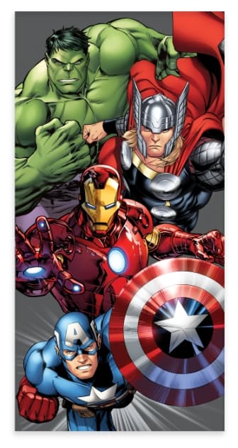 BrandMac Håndklæde - 60 x 120 cm - Avengers (110082)