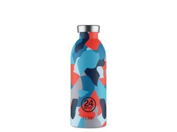 24Bottles Clima-flaske 0,5 L - Blå Tundra