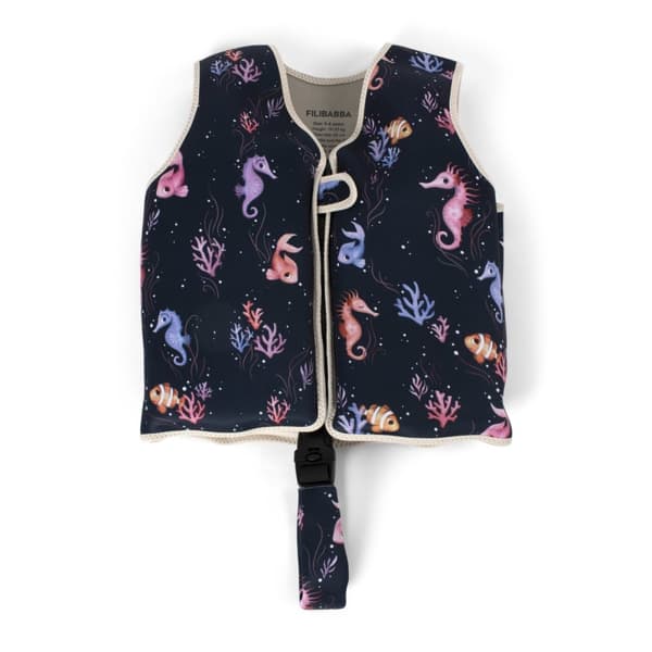 Filibabba Simväst 5-6 år - Rainbow Reef - (FI-02995)