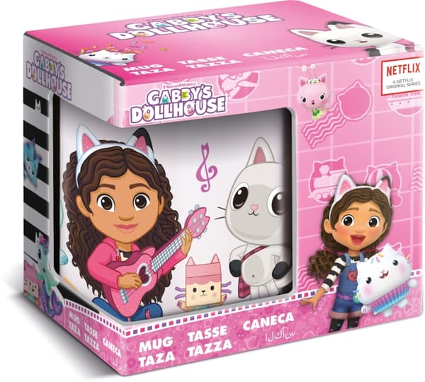 Gabby's Dollhouse Stor - Keramisk krus 325 ml - Gabby's Dollhouse (88044)