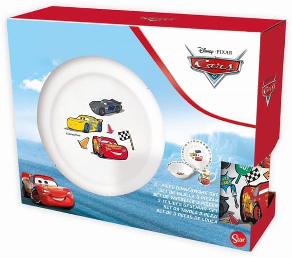 Disney Stor -3-delt gavesæt - Cars (188508733-88075)