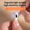 Miniatyrbilde 8 av 11: For AirPods 4 ørepropper Sklisikkert silikonetui Ørepropper Ørepropper - Rød