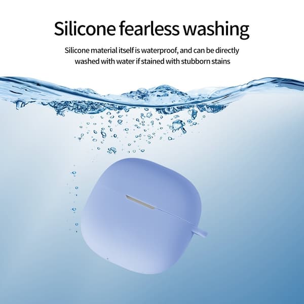 Til Xiaomi Redmi Buds 6 Lite Silikone Etui Anti-ridse Beskyttende Etui - Lyserød