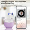 Miniatyrbild 5 av 6: För Xiaomi Redmi Buds 6 Lite Silikonfodral Anti-Scratch Skyddsfodral - Blå