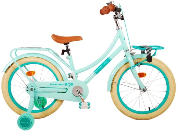 Volare Barncykel 18 Excellent - Grön (21777)