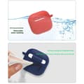 Miniatyrbild 5 av 8: För AirPods 4  6 i 1 Tillbehör Fodral Rem Hållare Öronkrokar Nackrem Nyckelring - Grå