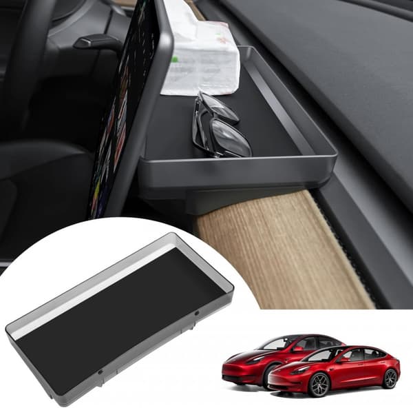 Takanäytön säilytyslaatikko, Tesla Model 3 ja Y