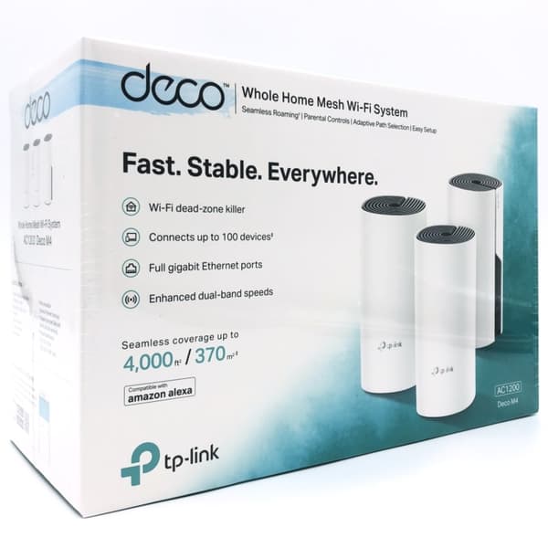 TP-Link DECO M4 Wi-Fi-system Desktop Hvit