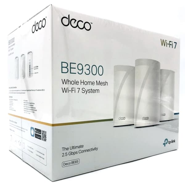 TP-Link Deco BE65 V1 Wi-Fi-system Desktop Hvit