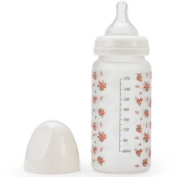 Elodie Details Glass Feeding Bottle, Autumn Rose