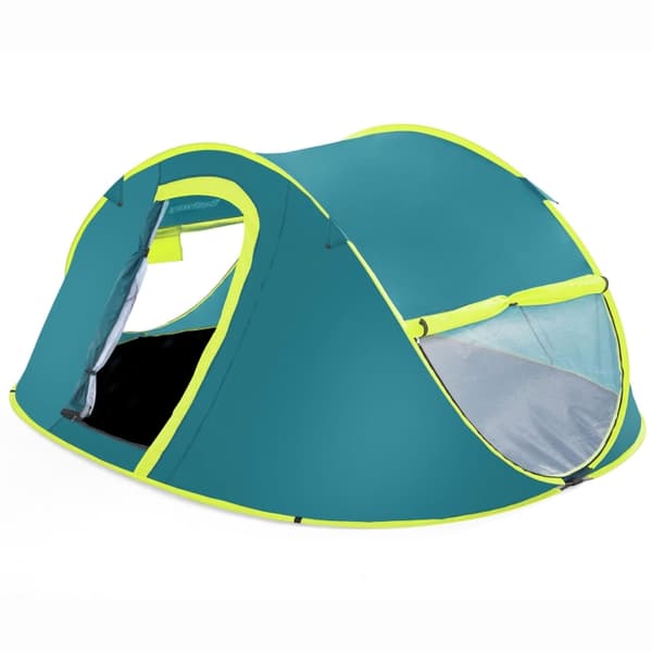 Bestway Coolmount Familjetält 4man 2.10m x 2.40m x 1.00m Blå, Gul
