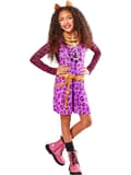 Miniatyrbild 1 av 2: Rubies Monster High Kostym - Clawdeen Wolf (110-116 cm)