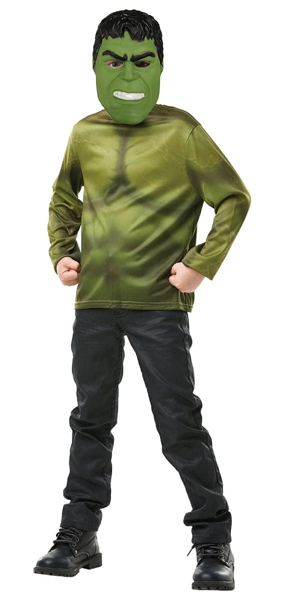 Rubies Hulk topp og maske (300112FR)