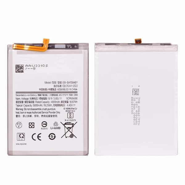Batteri för Samsung Galaxy A15 4G / A15 5G 3.85V 4900mAh Li-Polymer EB-BA156ABY