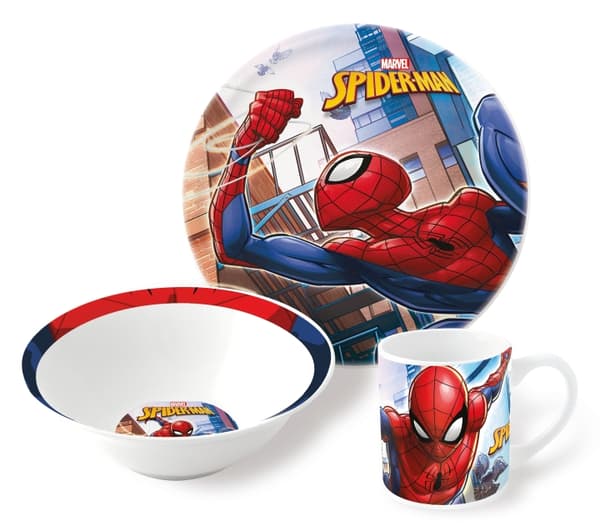 Marvel Stor - 3-osainen keraaminen lahjasetti - Hämähäkkimies (78365)