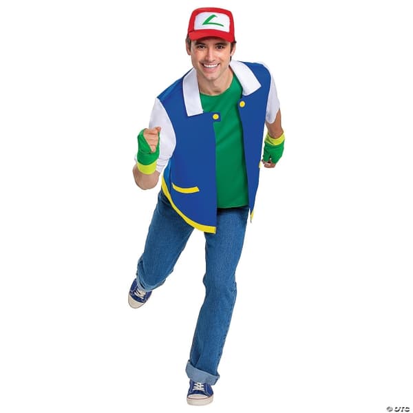 Disguise Pokémon Aikuisten klassinen puku - Master Ash Ketchum (120069SM-20L)