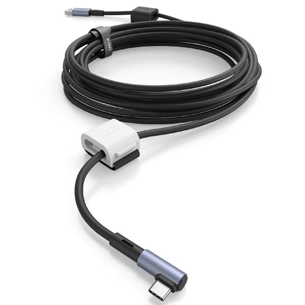 5m ladekabel for Meta Quest 3 3S PICO 4, 5Gbps hodeset tdataoverføring