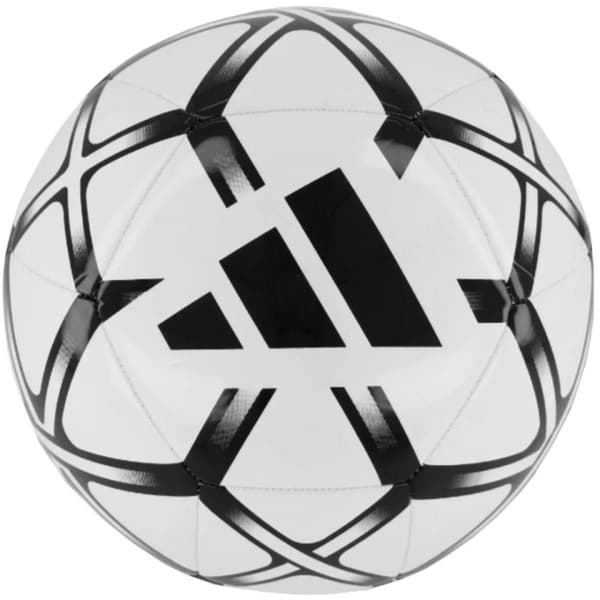 Adidas UEFA Starlancer Club fotball størrelse 5 - hvit/svart
