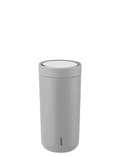 Miniatyrbild 2 av 2: Stelton To-Go Click vakuumisolerad kopp 0,4 L (ljusgrå)