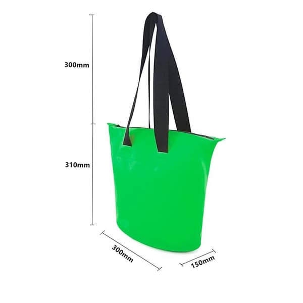 Vattentät Väska 11L PVC - Grön
