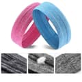 Miniatyrbild 3 av 8: Elastic Fabric Pannband Running Fitness - Grå