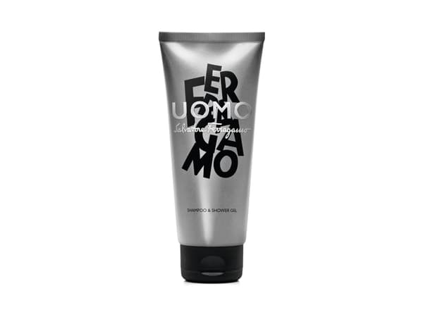 Salvatore Ferragamo Uomo Shampoo & Shower Gel 200ml, Voksne, Menn, Kropp og hår, Alle hudtyper, 200 ml, Rav, Treverk