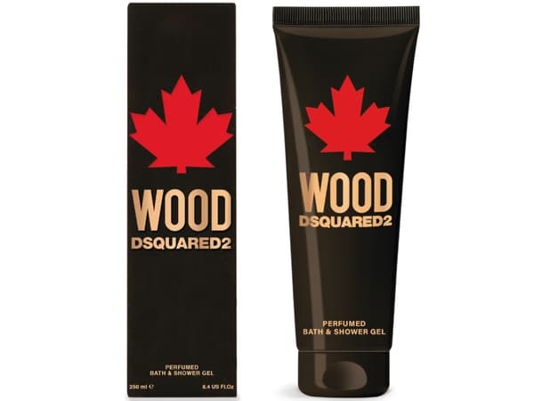 Dsquared2 Wood, Vuxna, Män, Kropp, Universal, 250 ml, Blommigt