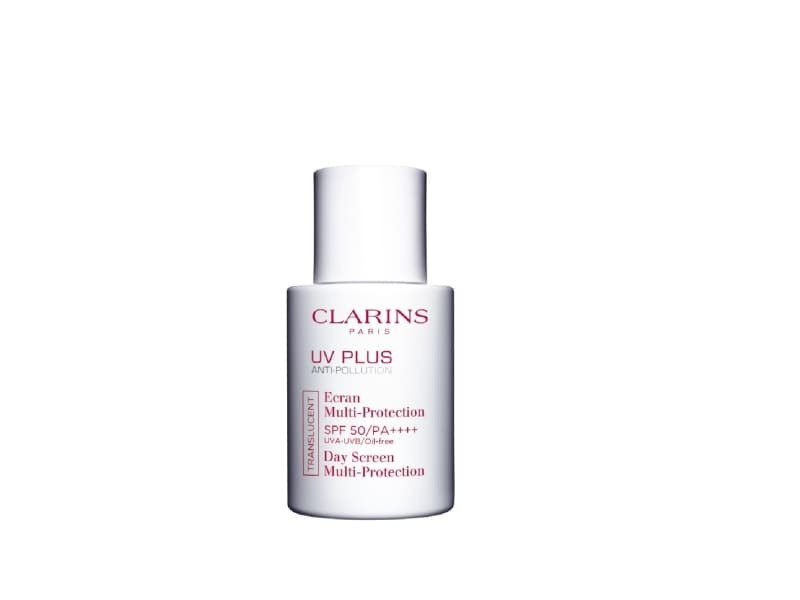 Clarins UV Plus Anti-Pollution SPF 50, Ansikt, 30 ml, Anti-mørke flekker, Beskyttelse, Universell, Flaske, 1 stykker 30 ml