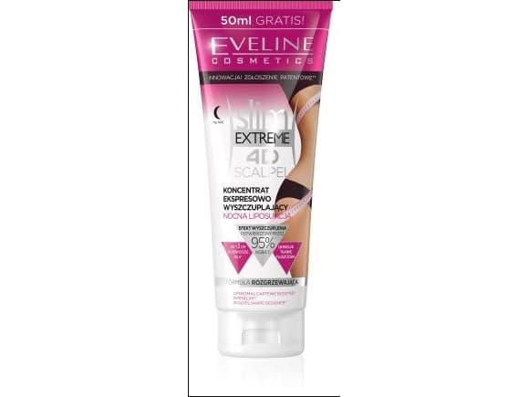 Eveline Slim Extreme 4D Scalpel Express Slim Concentrate Night Liposuction 250ml