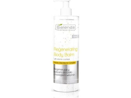 Bielenda Professional Regenerating Body Balm with Vitamin Cocktail Marula Oil &amp; Vitamin Complex 490ml