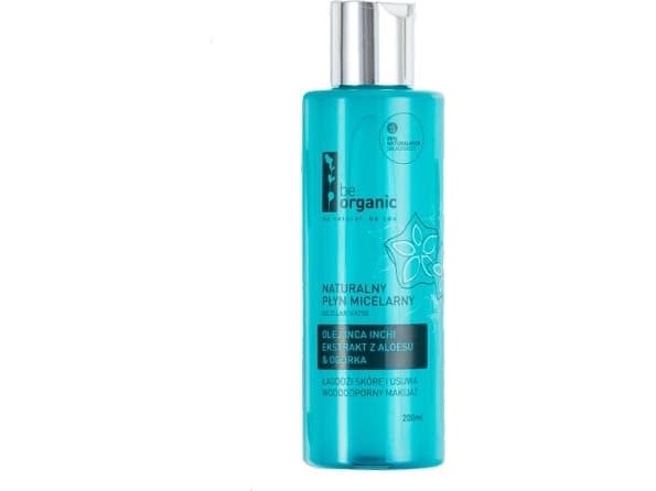 Be Organic Micellar Water natural micellar water Inca Inchi Oil & Aloe and Cucumber Extract 200ml