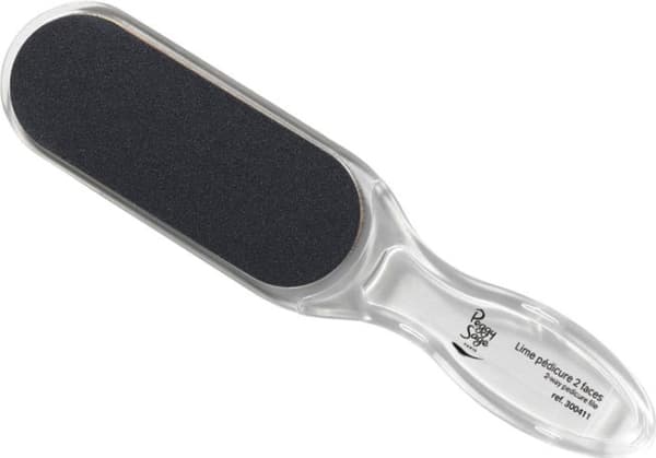 PEGGY SAGE_2-Way Pedicure File ergonomic double-sided ceramic pedicure grater
