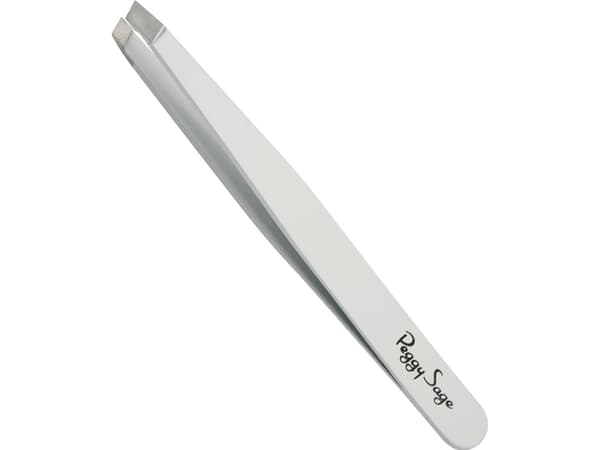 PEGGY SAGE_Tweezers professional hair removal tweezers White