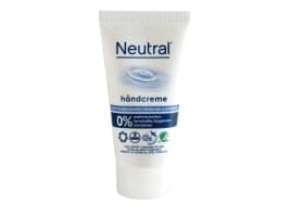 Neutral 0%, Gräddvit, Känslig hud, Rengöring, Fuktgivande, Fuktgivande, 75 ml, Rör, Färgämnen, Paraben
