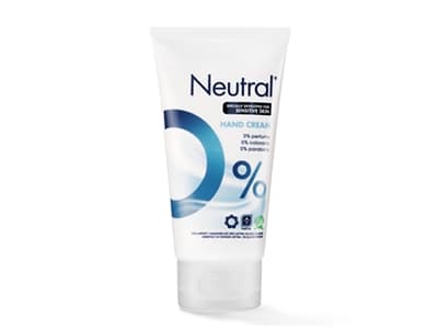 Neutral 0%, Gräddvit, Känslig hud, Rengöring, Fuktgivande, Fuktgivande, 75 ml, Rör, Färgämnen, Paraben