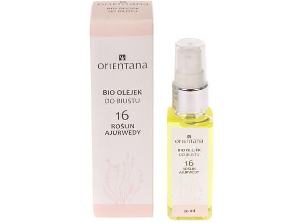 Orientana BIO OIL for bust 16 AYURVEDA PLANTS 50ml