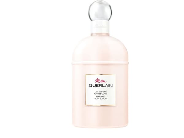 Guerlain Mon, 200 ml, Unisex, Universal, kosteuttava, kosteuttava, virkistävä, pehmentävä, jasmiini, laventeli, santelipuu, vanilja, pullo