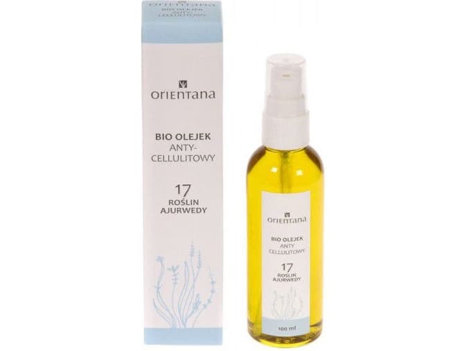 Orientana BIO anti-cellulite OIL 17 AYURVEDA PLANTS 100ml
