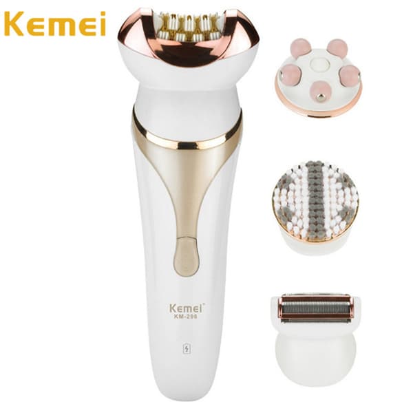 Kemei KM-296 4 i 1 Multifunktionell Epilator Rakapparat