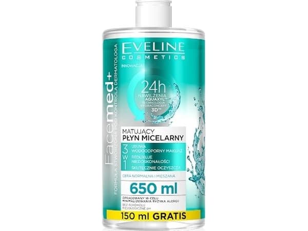 Eveline Eveline Facemed + Universal matting micellar liquid 650ml