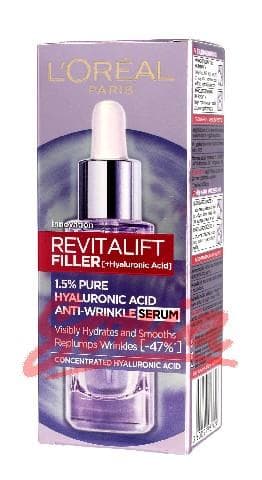 L'Oreal Revitalift FILLER Serum anti 1.5% of pure hyaluronic acid 30ml