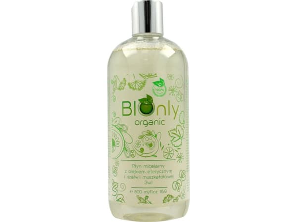 BIOnly Micellar Lotion with Clary Sage Essential Oil 3in1 500 ml 500 ml