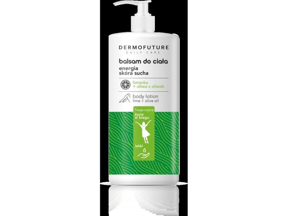 Dermofuture Technology DERMOFUTURE_Daily Care Body Lotion for Dry Skin Energy Lime & amp; Olive Oil 480ml