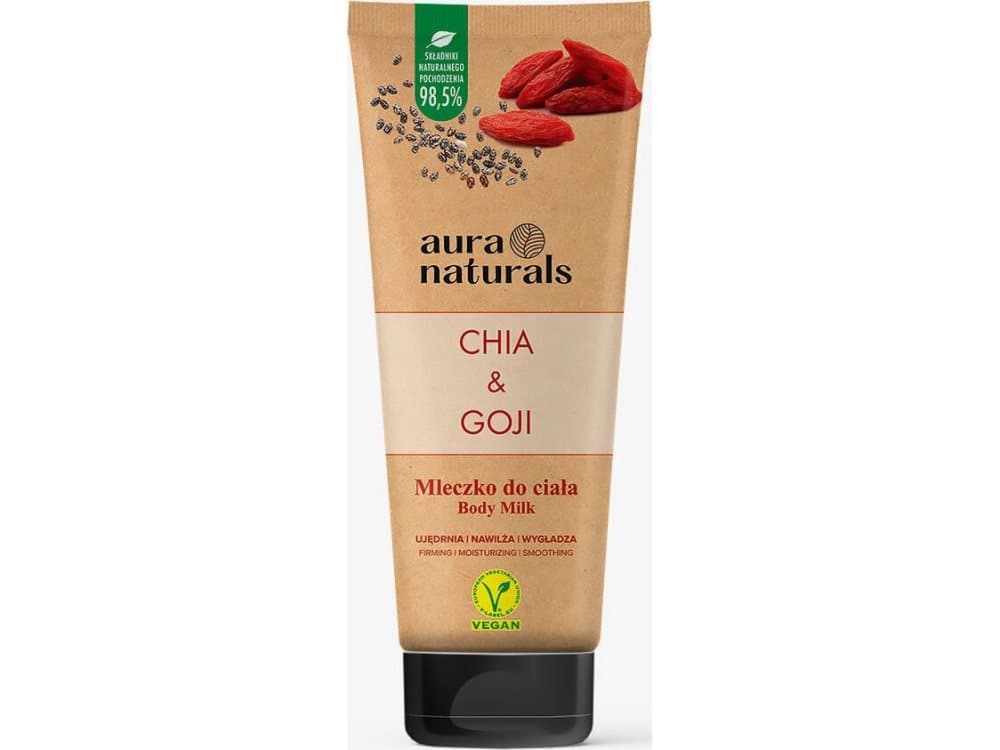 AURA AURA NATURALS_Chia & amp; Goji body milk firms, moisturizes and smoothes 200ml