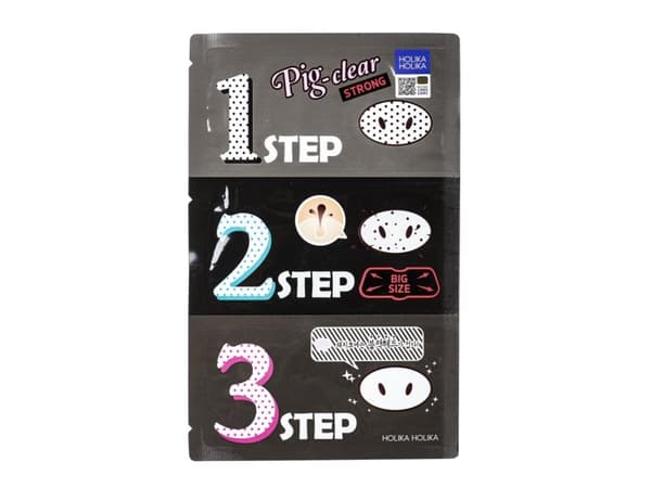 Kit Anti Puntos Negros - Pig Nose Clear Blackhead - STRONG - Holika Holika